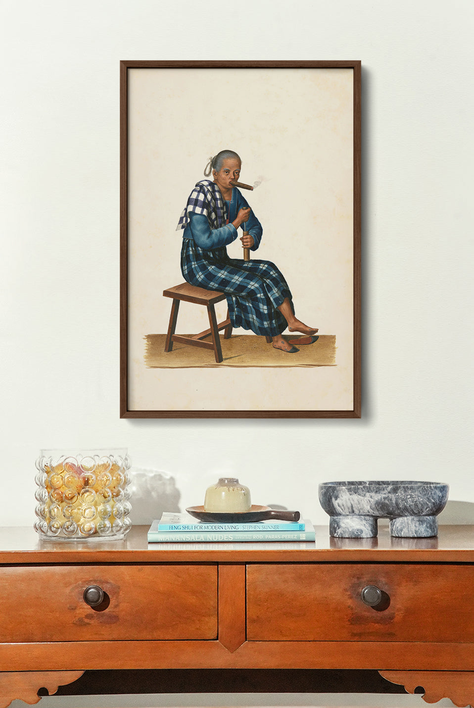 An Old Woman by Justiniano Asuncion