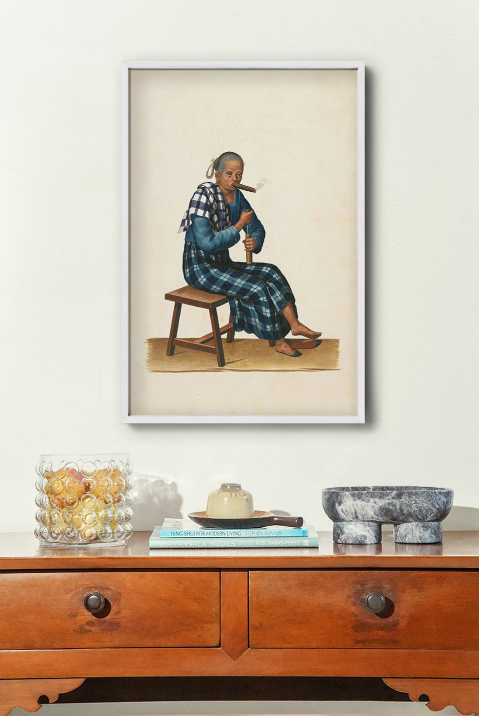 An Old Woman by Justiniano Asuncion