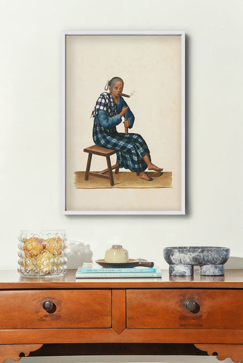 An Old Woman by Justiniano Asuncion