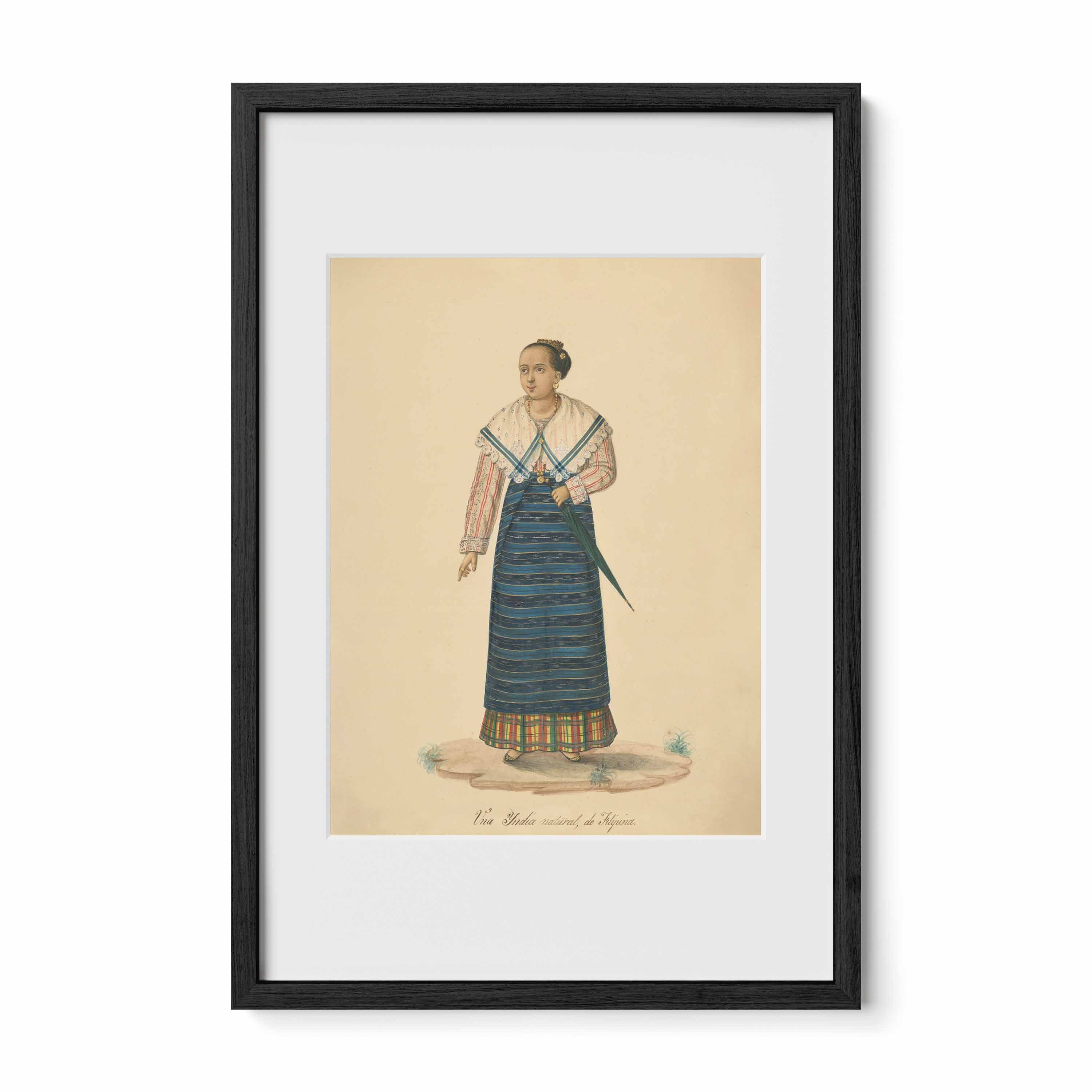 Una india natural de Filipina by Justiniano Asuncion