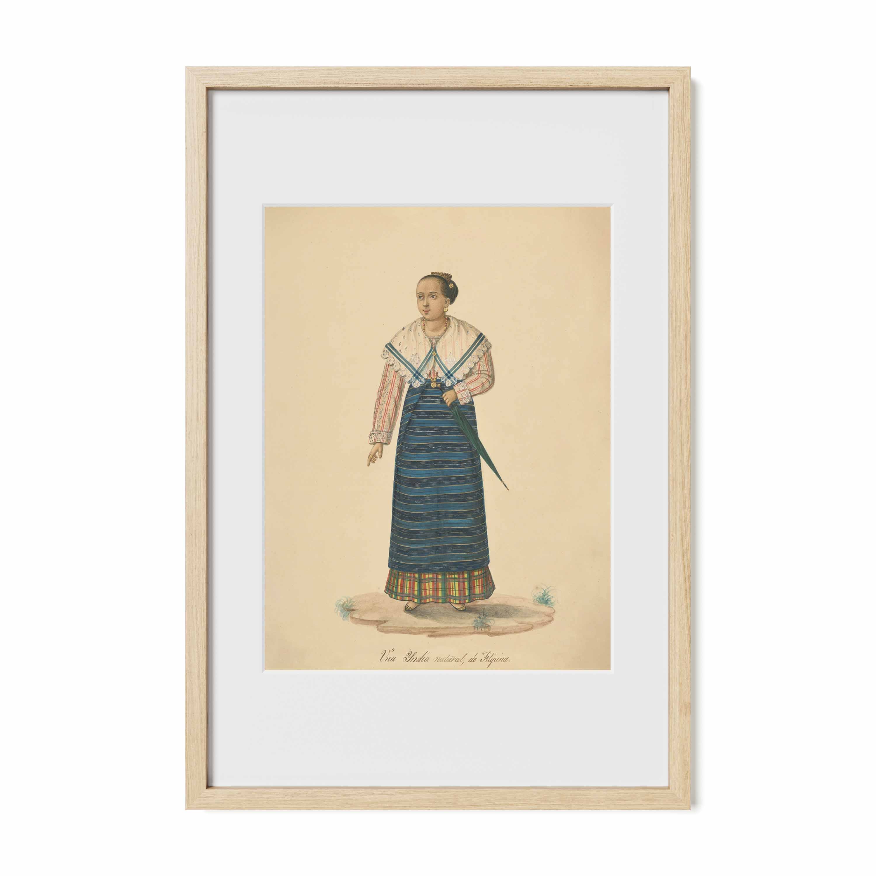 Una india natural de Filipina by Justiniano Asuncion