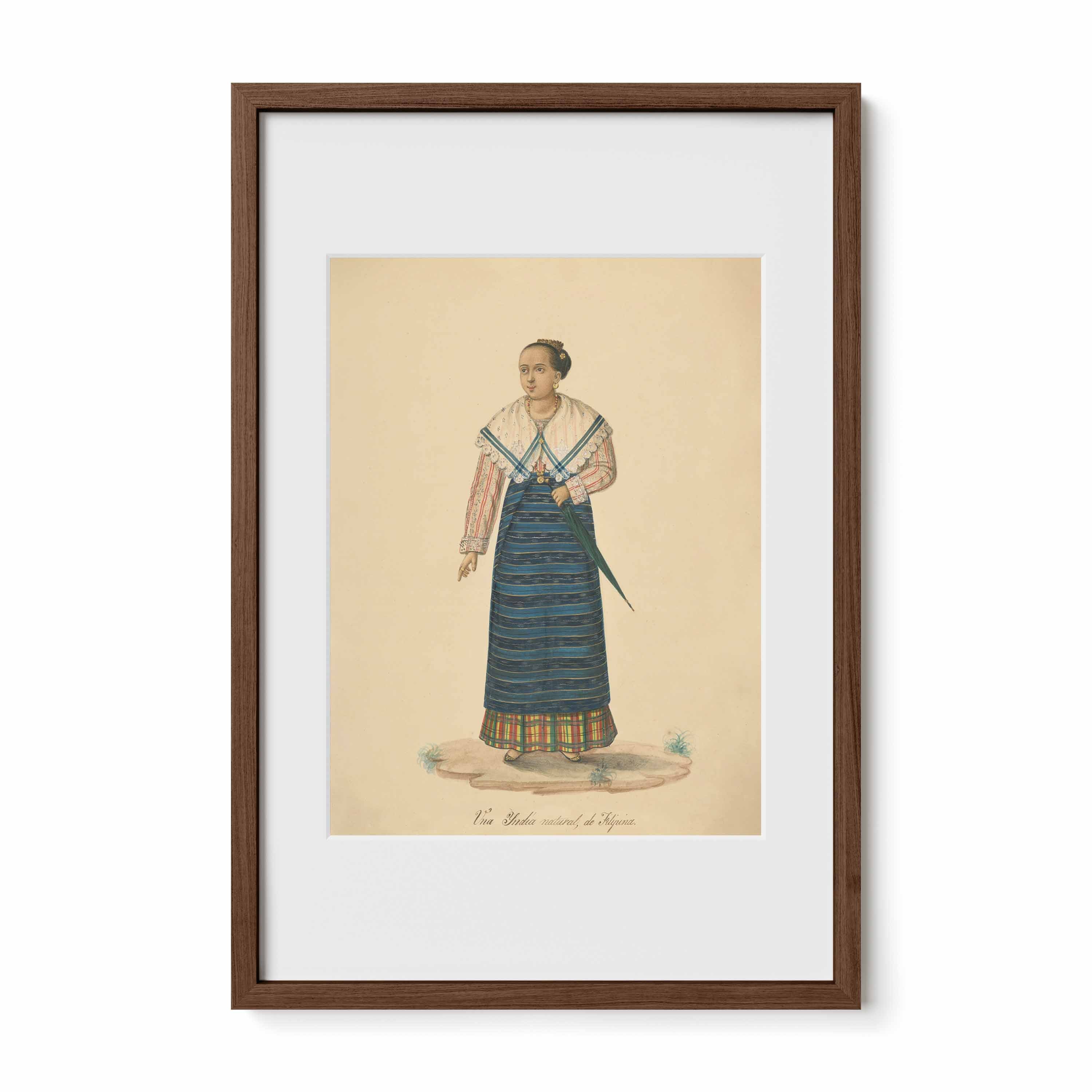Una india natural de Filipina by Justiniano Asuncion