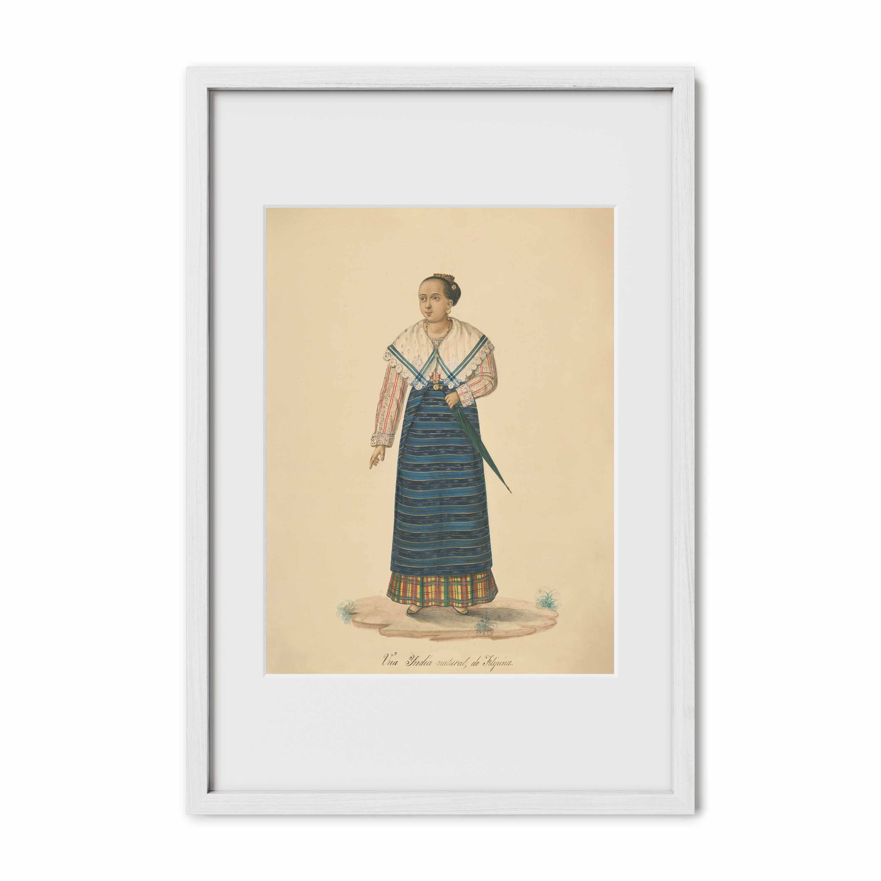 Una india natural de Filipina by Justiniano Asuncion