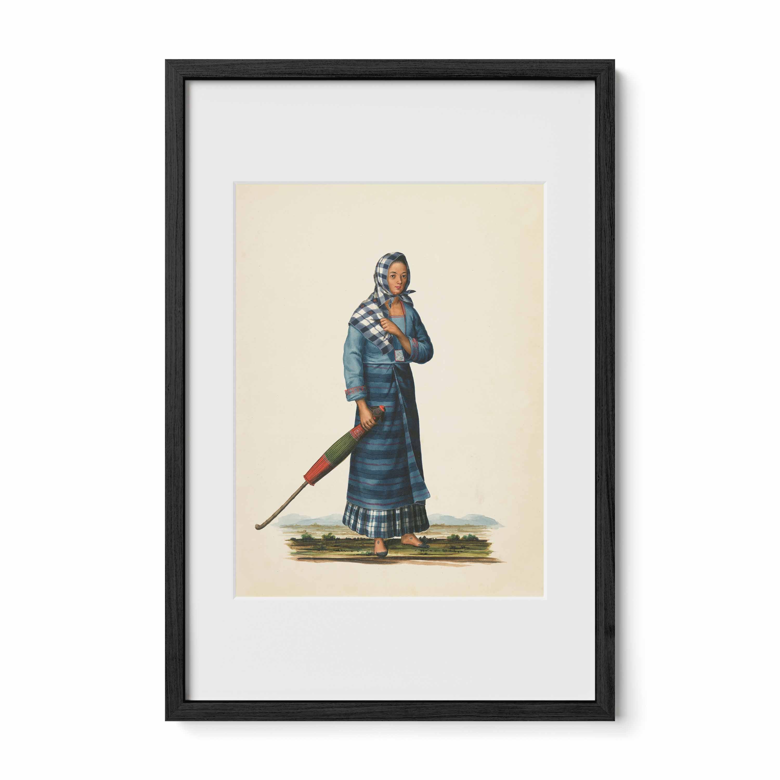 A Country Girl by Justiniano Asuncion