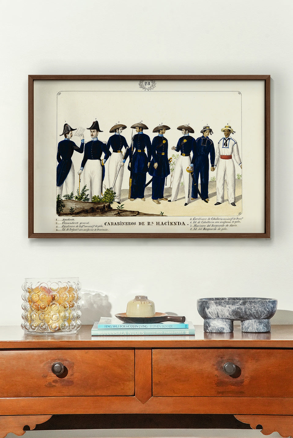 Carabineros de la Real Hacienda, 1847 by José Honorato Lozano