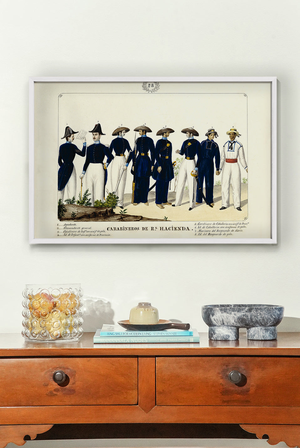 Carabineros de la Real Hacienda, 1847 by José Honorato Lozano
