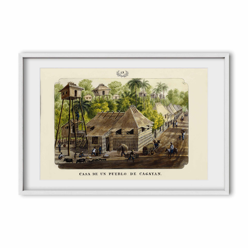 Casa de un Pueblo de Cagayan, 1847 by José Honorato Lozano