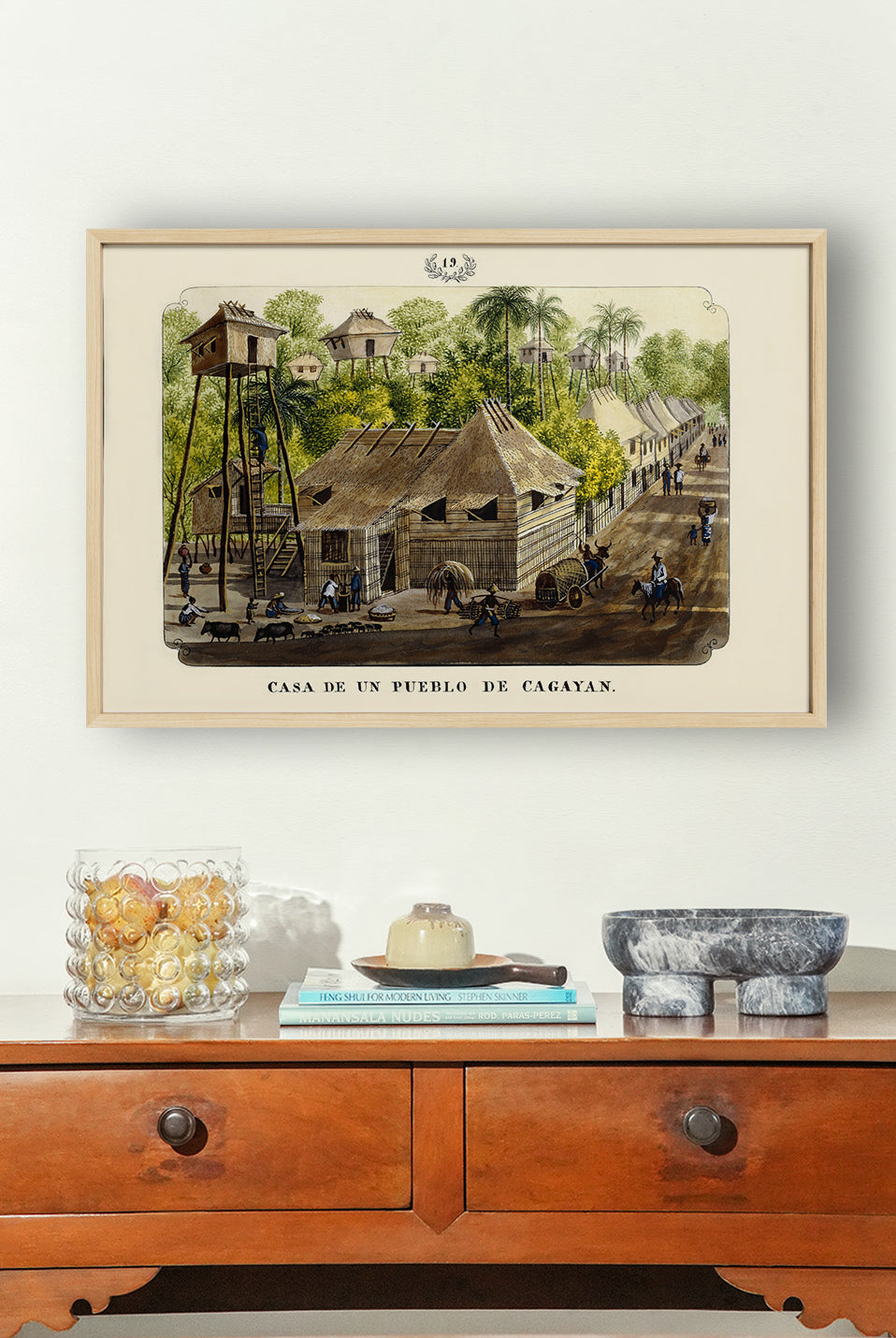Casa de un Pueblo de Cagayan, 1847 by José Honorato Lozano
