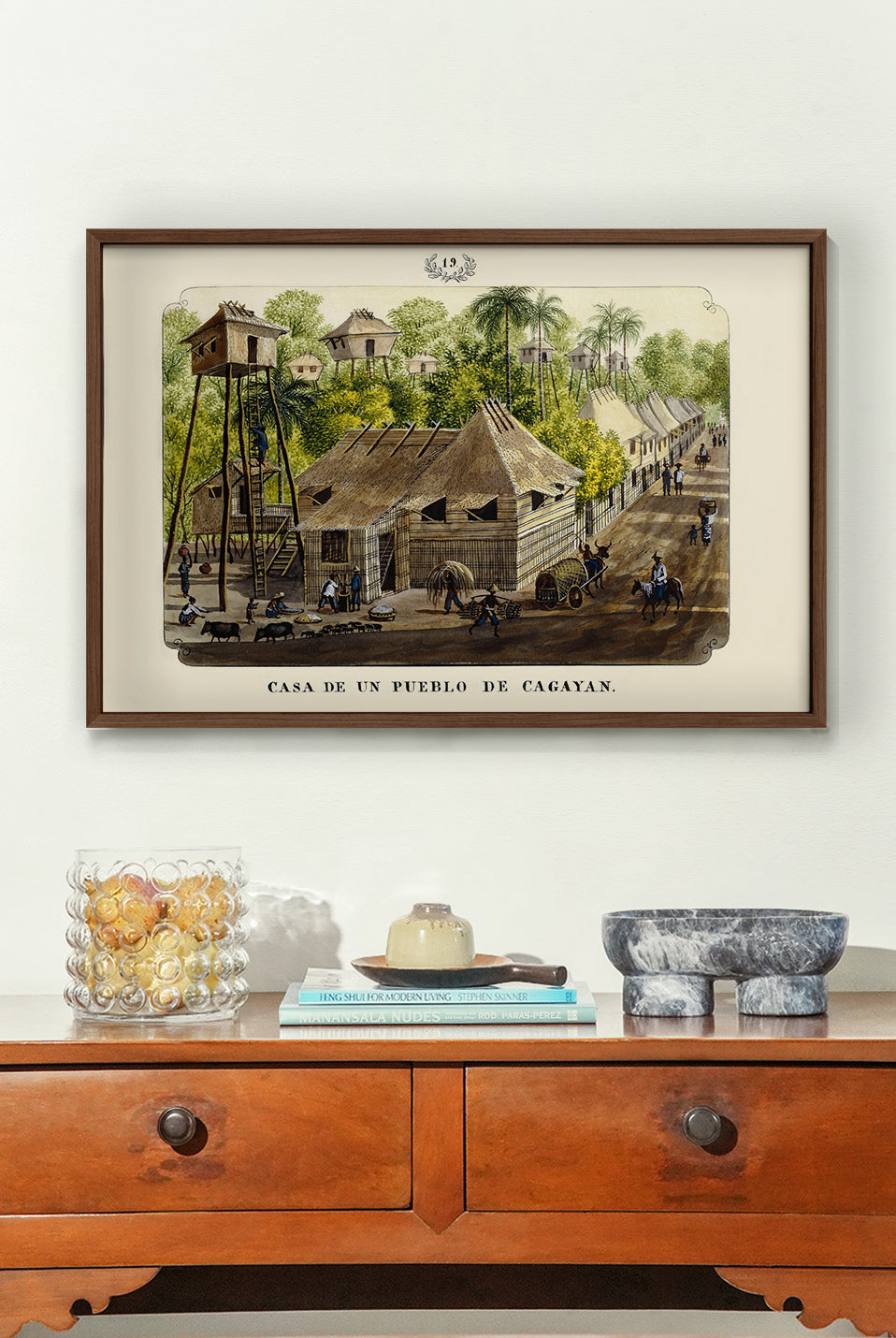 Casa de un Pueblo de Cagayan, 1847 by José Honorato Lozano
