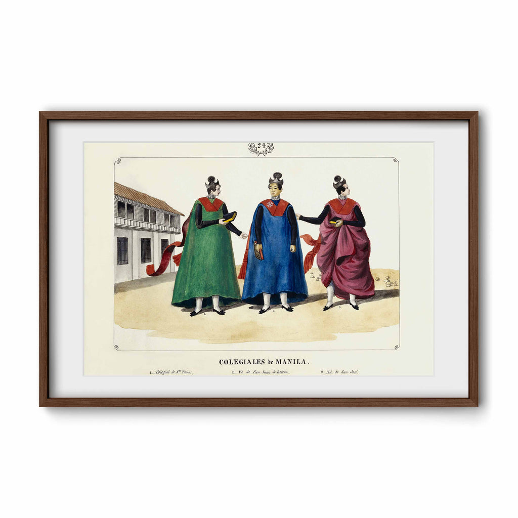 Colegiales de Manila, 1847 by José Honorato Lozano