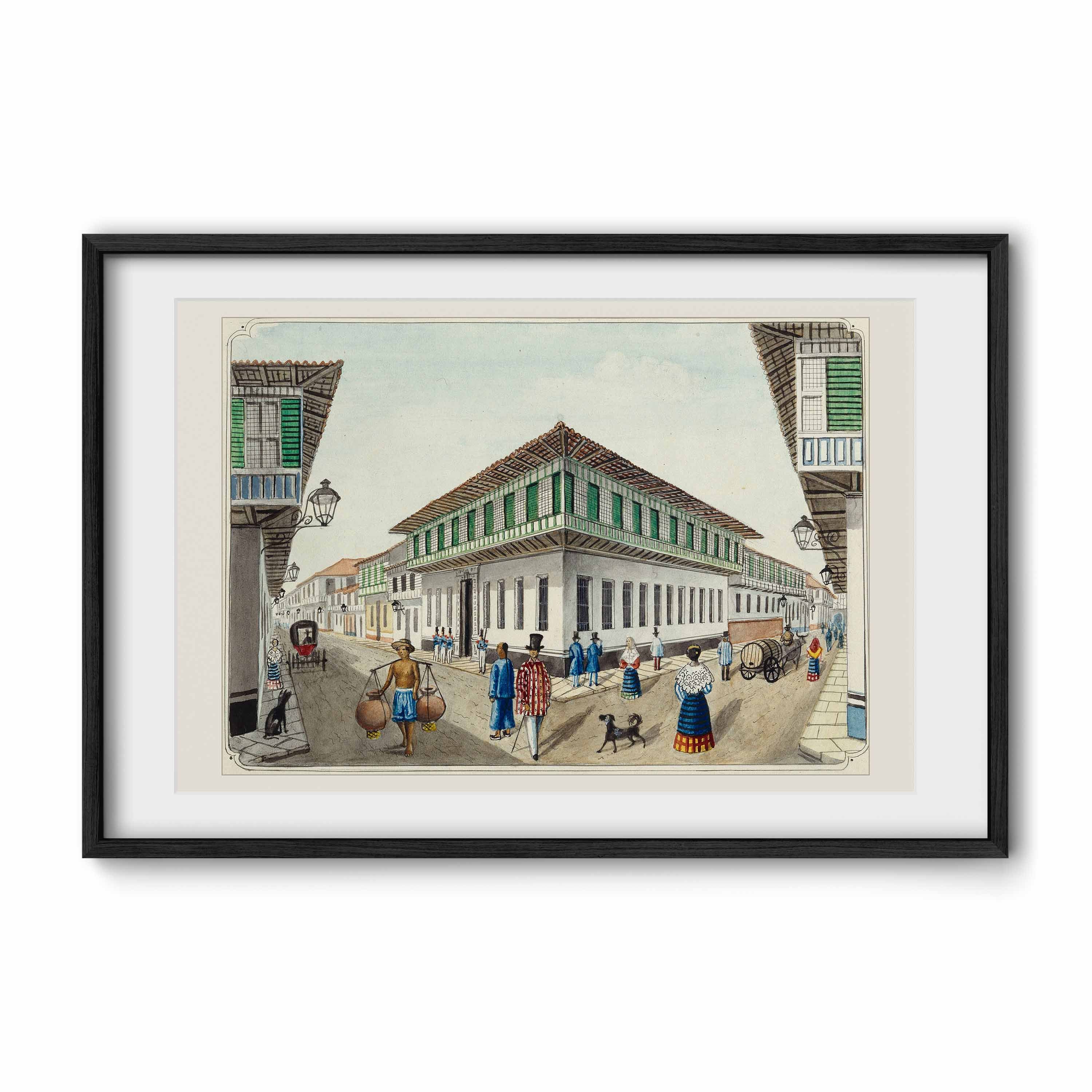 Casa de la intendencia, 1847 by José Honorato Lozano