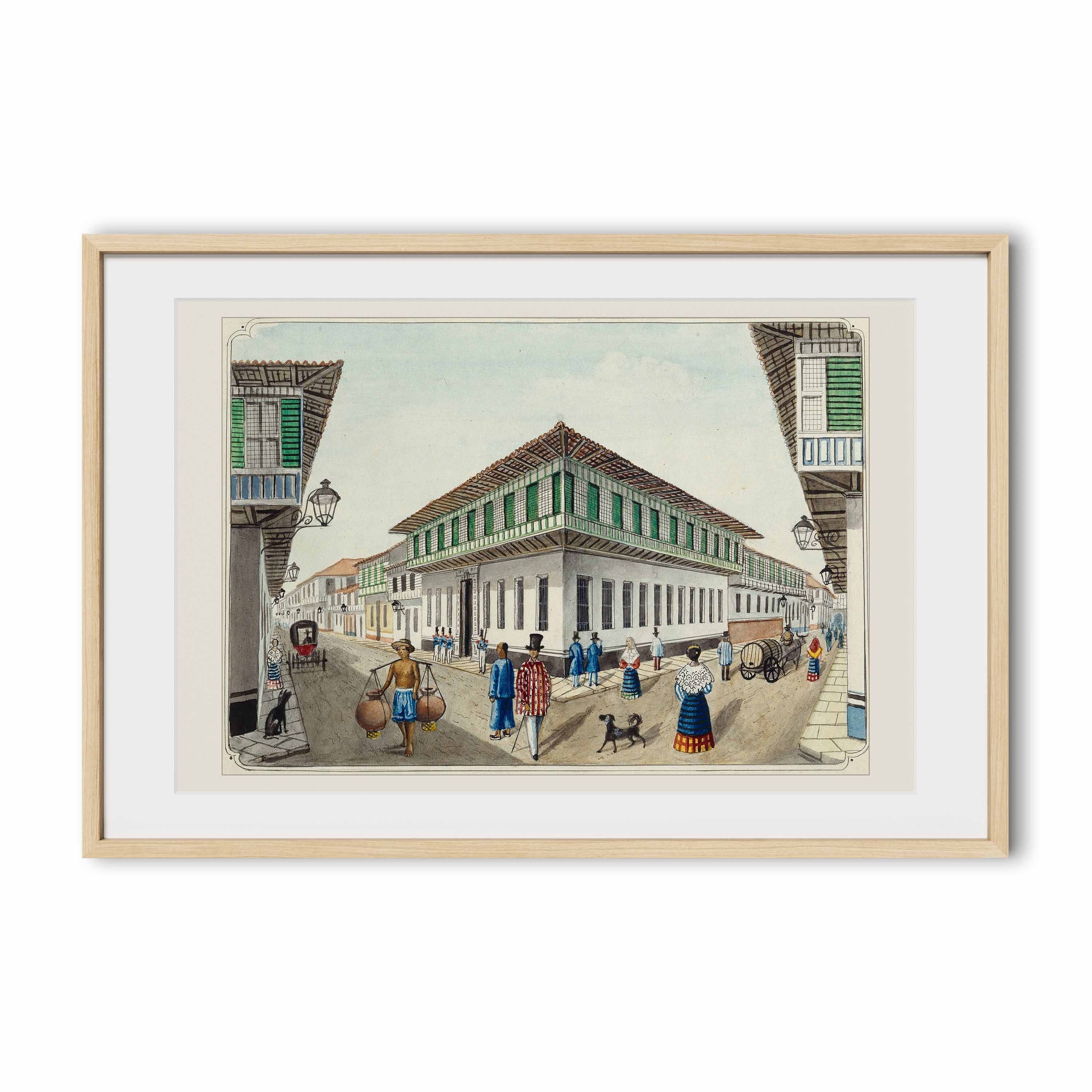 Casa de la intendencia, 1847 by José Honorato Lozano