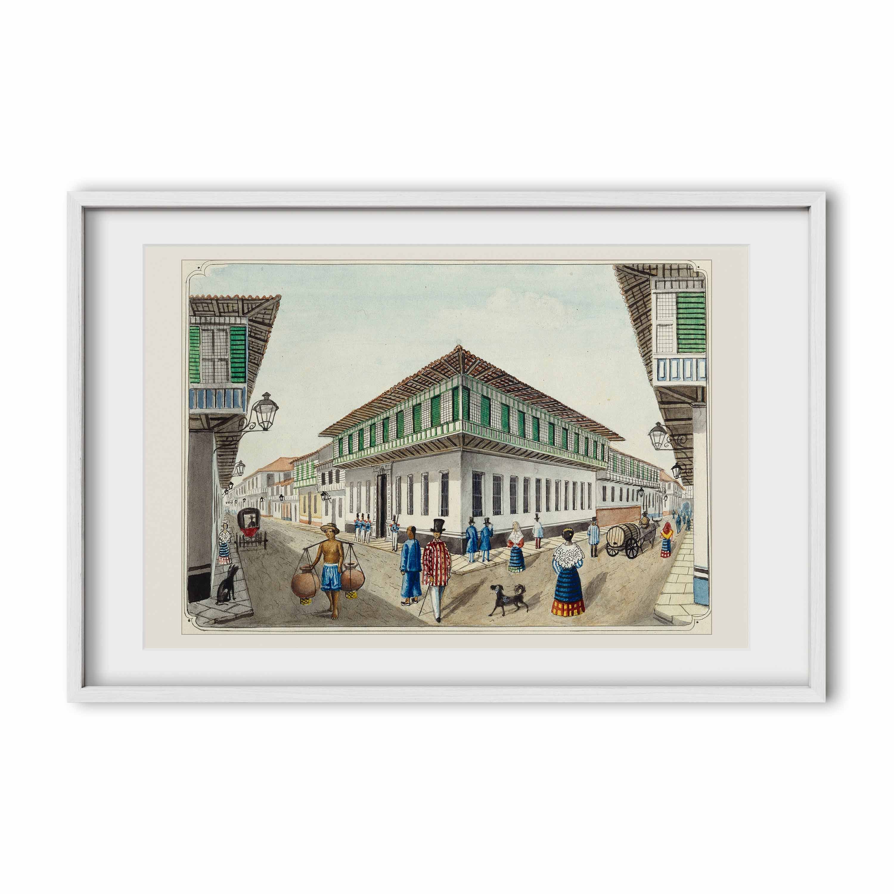 Casa de la intendencia, 1847 by José Honorato Lozano