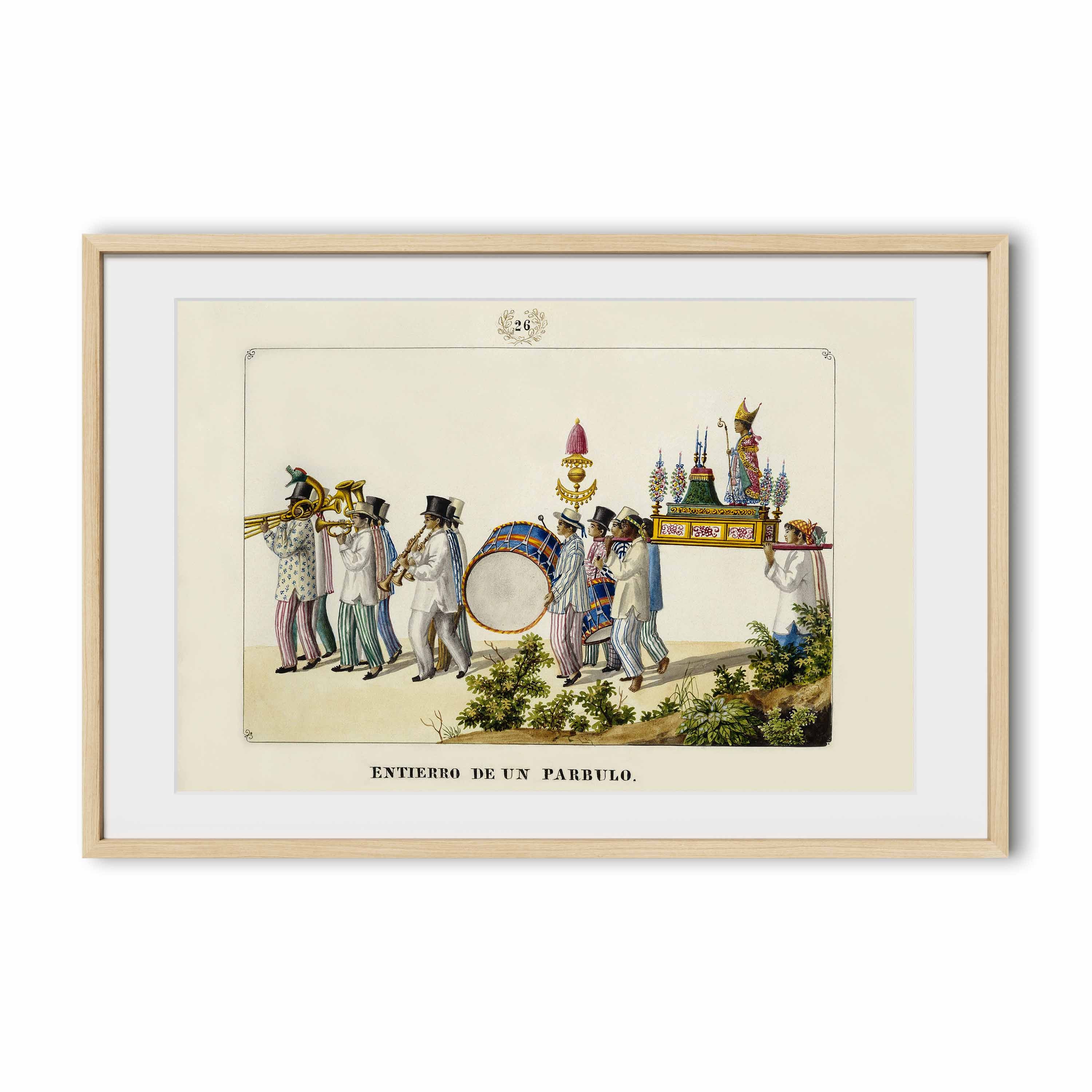 Entierro de un Párvulo, 1847 by José Honorato Lozano