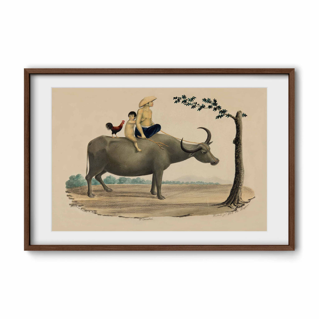El Carabao, 1855 by José Honorato Lozano