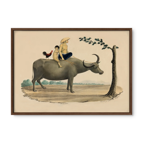 El Carabao, 1855 by José Honorato Lozano