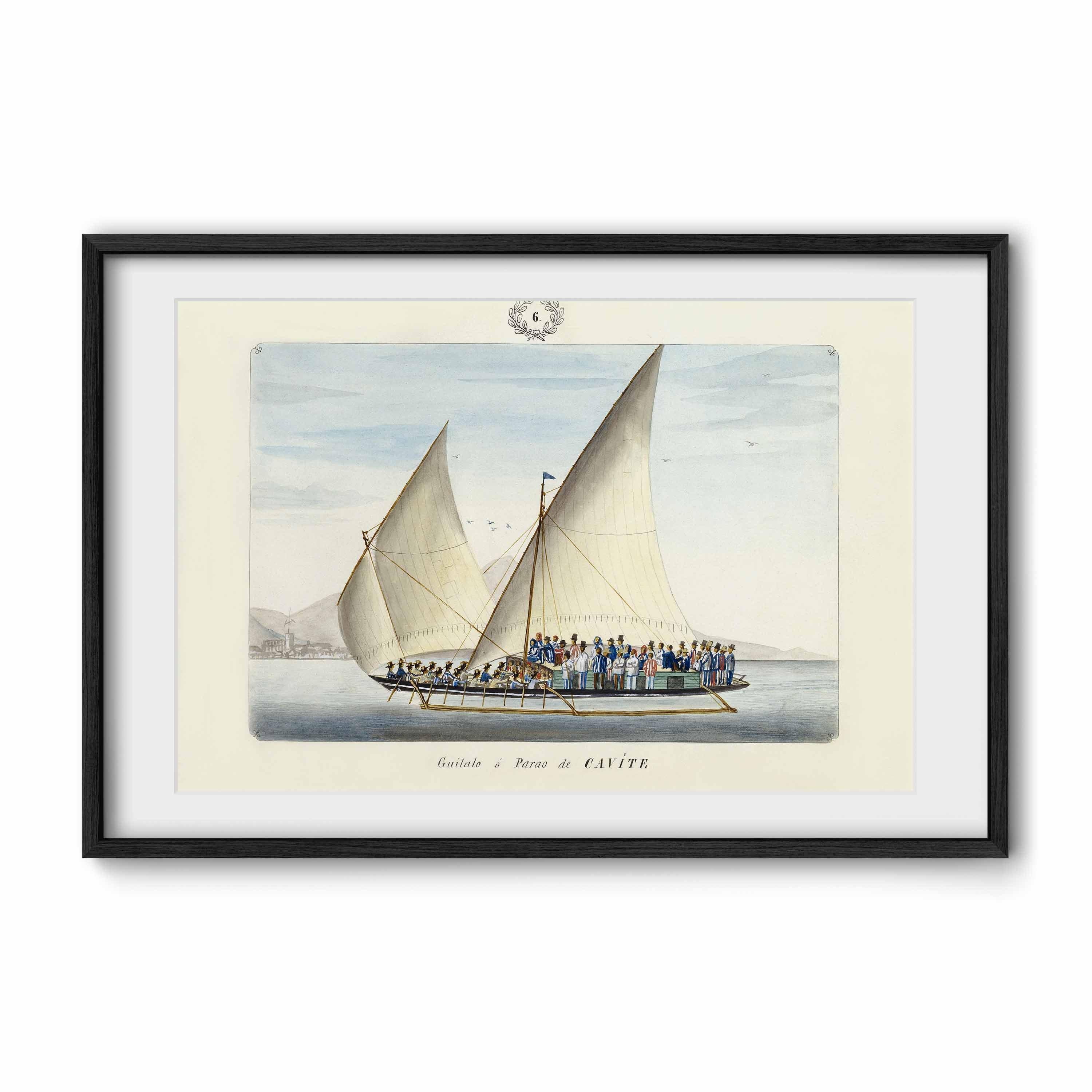 Guilalo o Parao de Cavite, 1847 by José Honorato Lozano