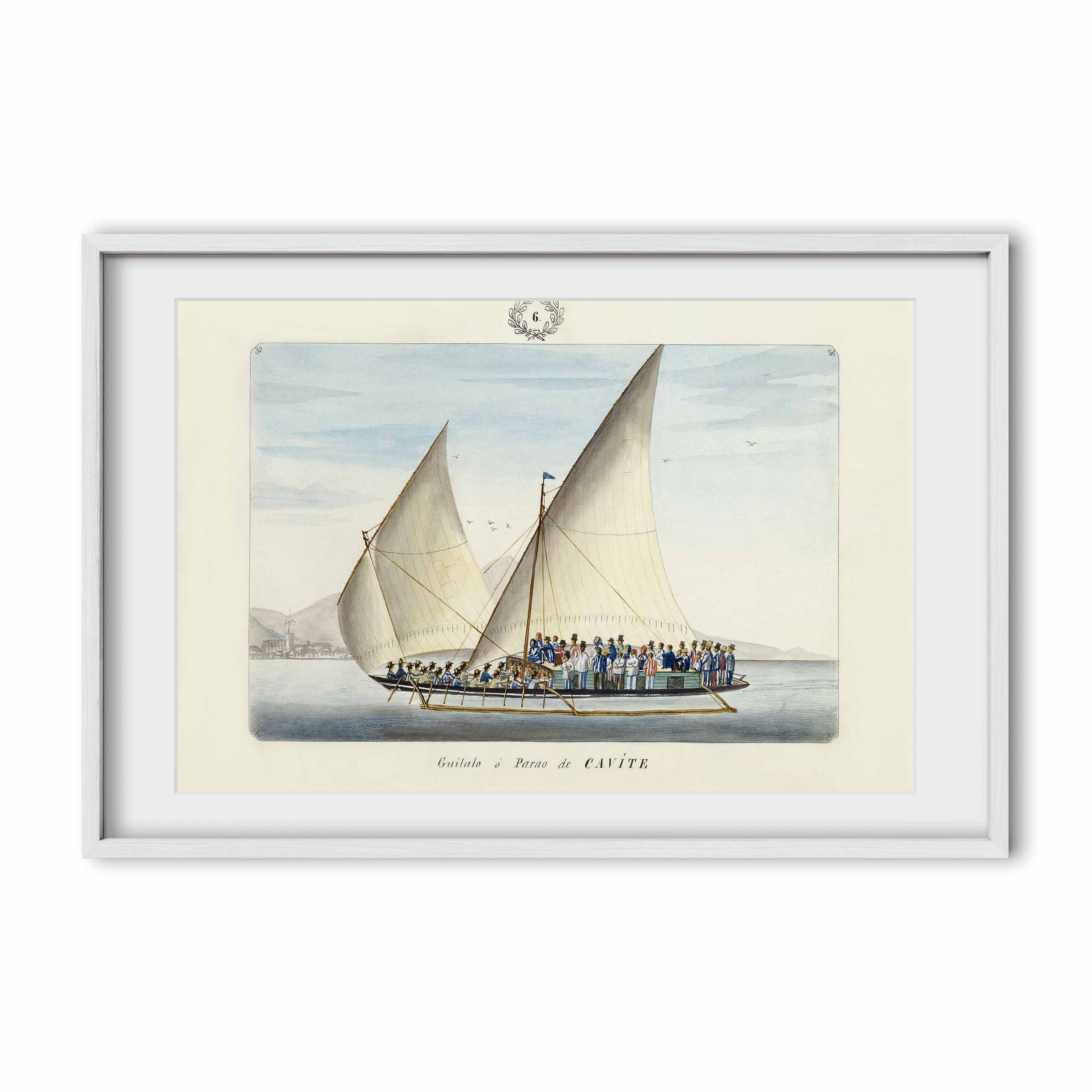 Guilalo o Parao de Cavite, 1847 by José Honorato Lozano