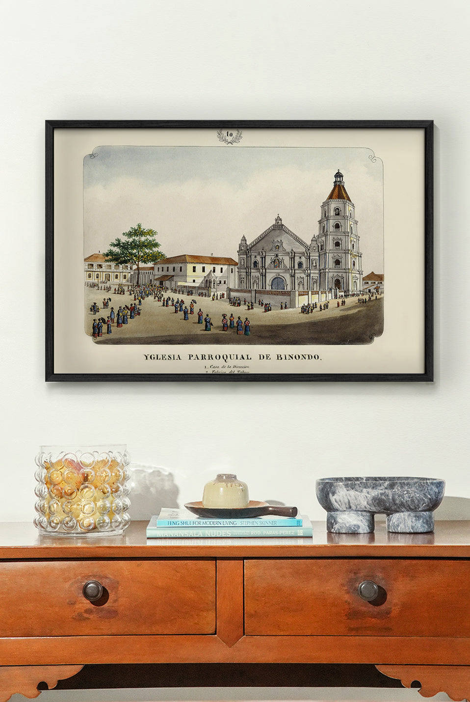 Iglesia Parroquial de Binondo, 1847 by José Honorato Lozano
