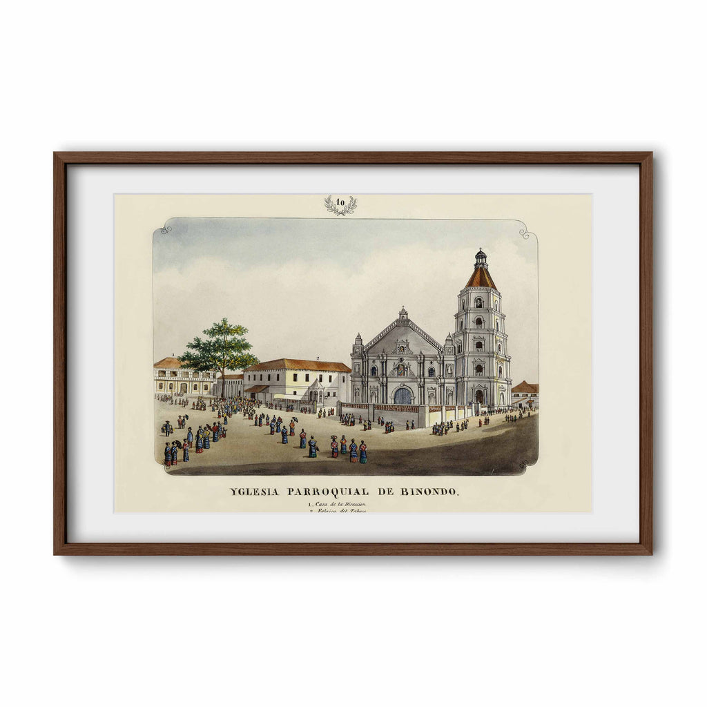 Iglesia Parroquial de Binondo, 1847 by José Honorato Lozano