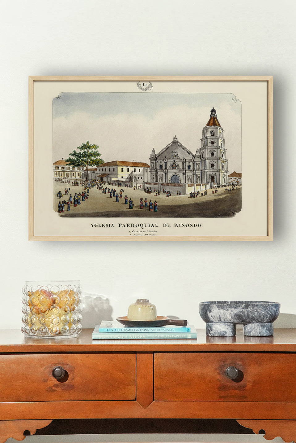 Iglesia Parroquial de Binondo, 1847 by José Honorato Lozano
