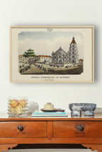 Iglesia Parroquial de Binondo, 1847 by José Honorato Lozano