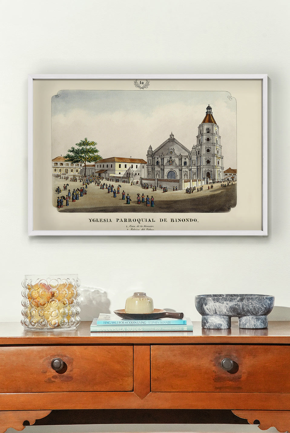 Iglesia Parroquial de Binondo, 1847 by José Honorato Lozano