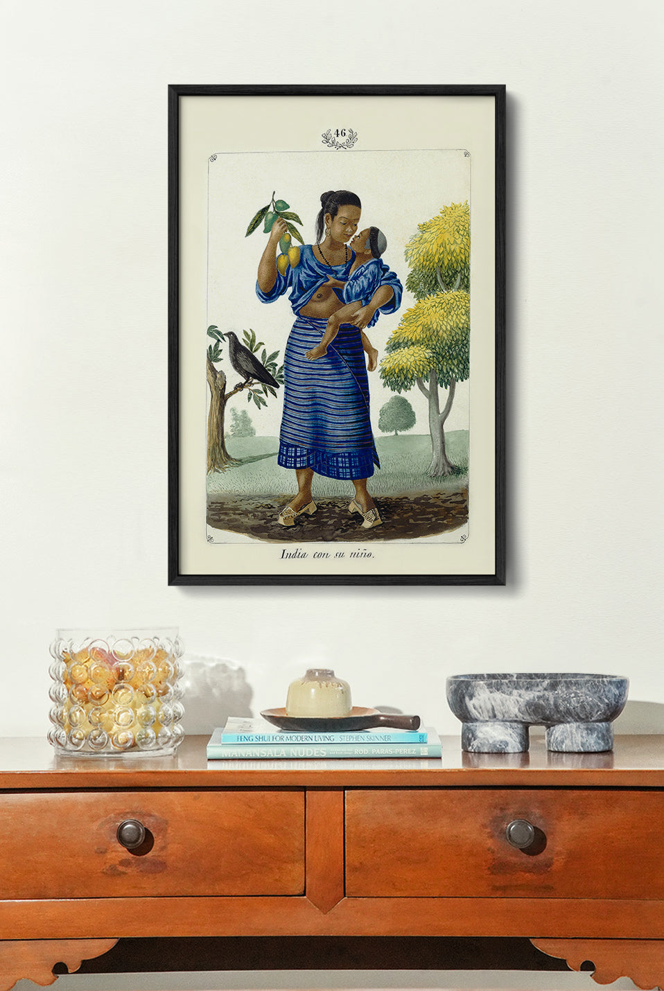 India con su Niño by José Honorato Lozano