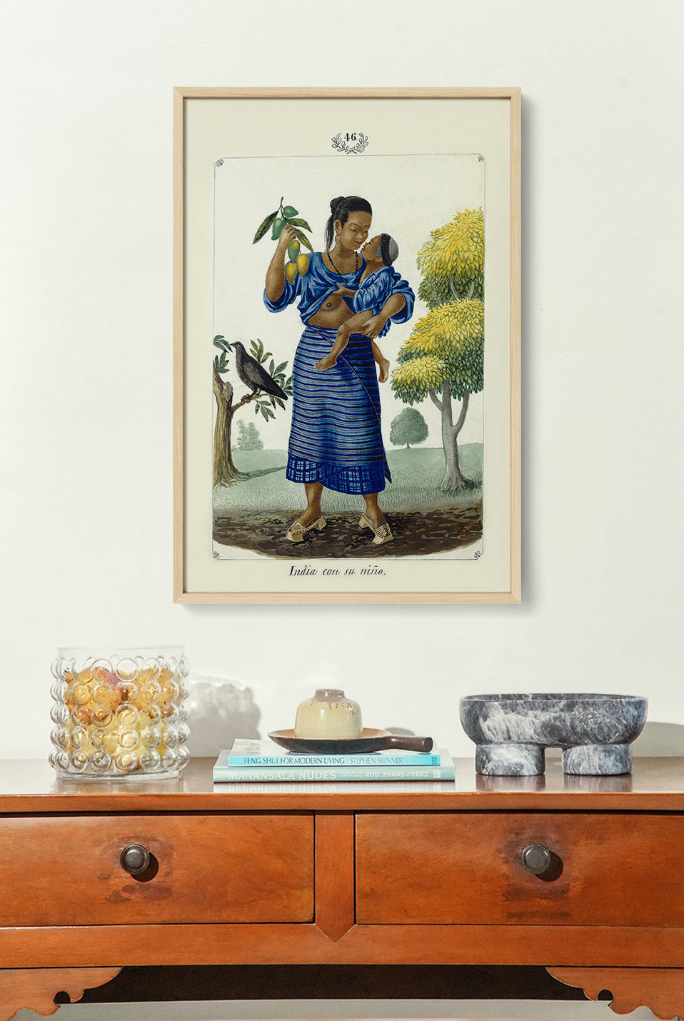 India con su Niño by José Honorato Lozano