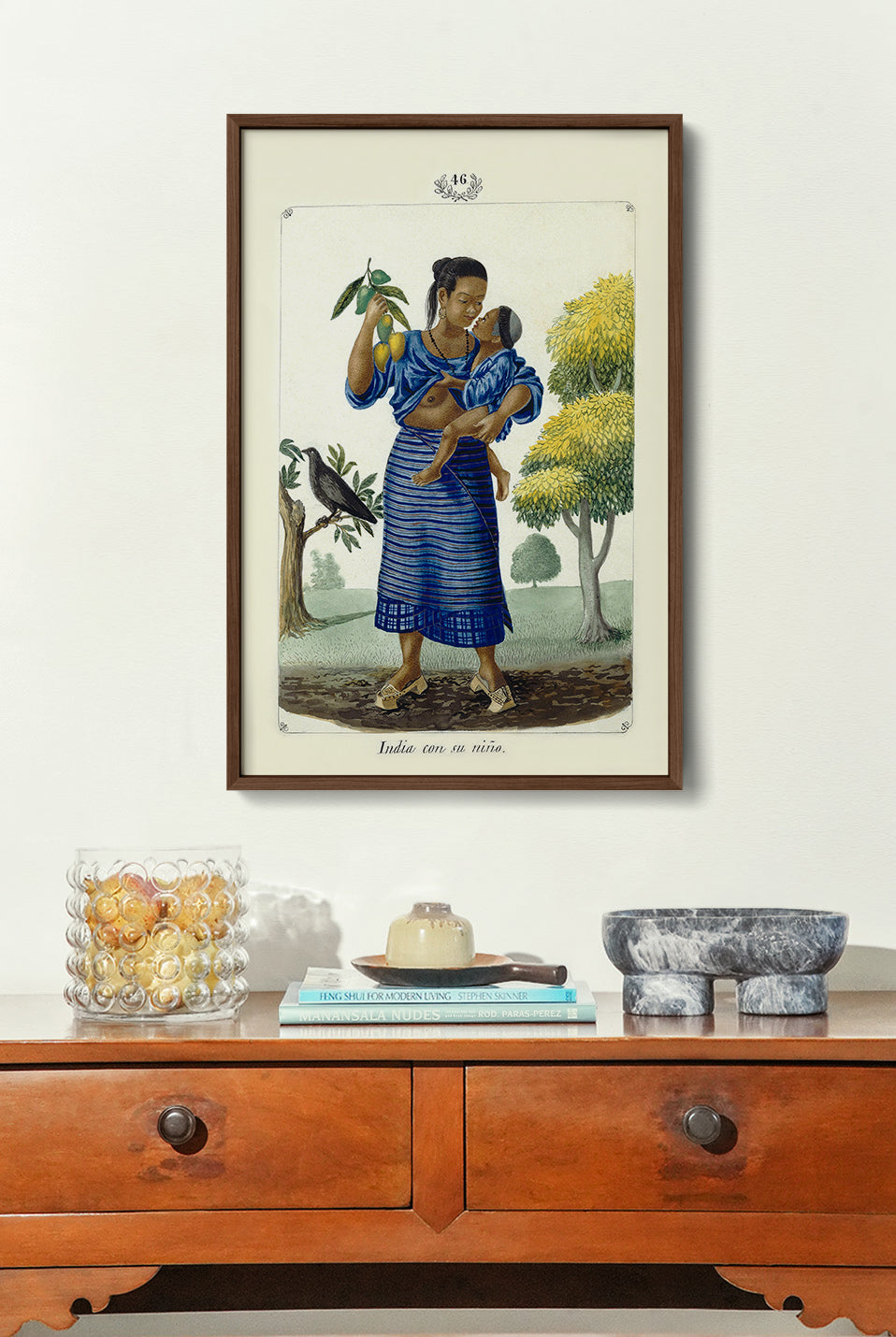India con su Niño by José Honorato Lozano