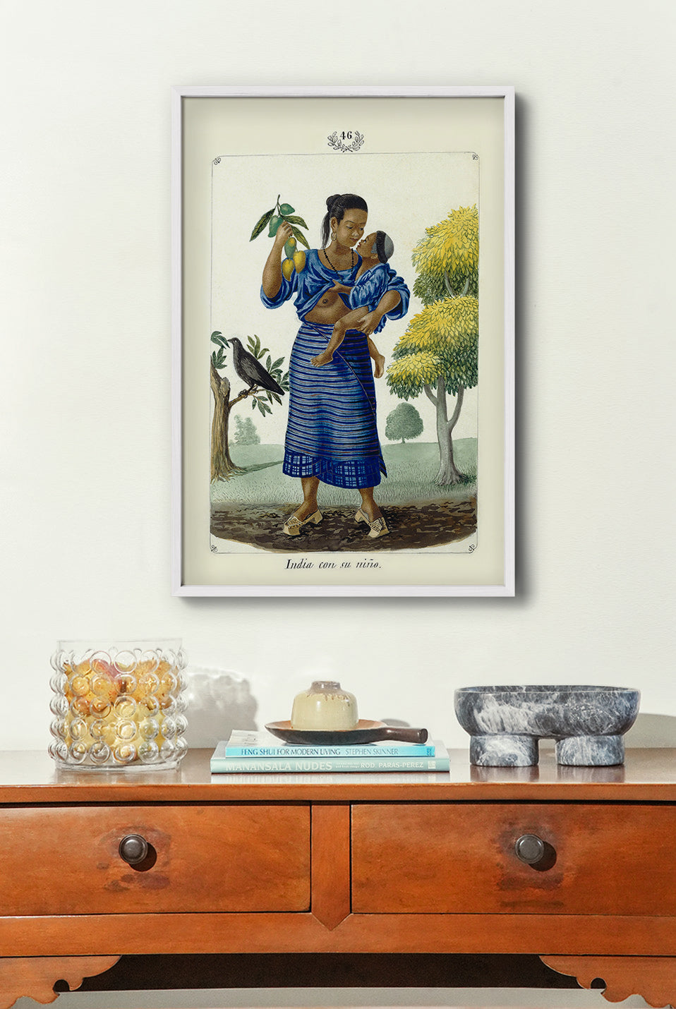 India con su Niño by José Honorato Lozano