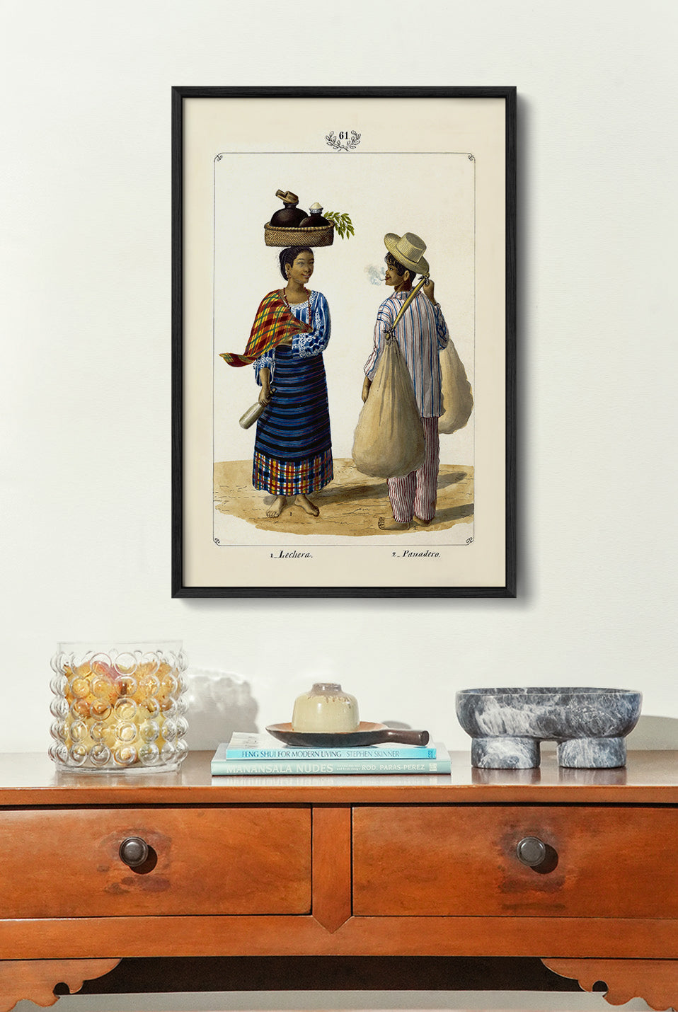 Lechera y Panadero, 1847 by José Honorato Lozano