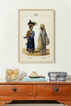Lechera y Panadero, 1847 by José Honorato Lozano
