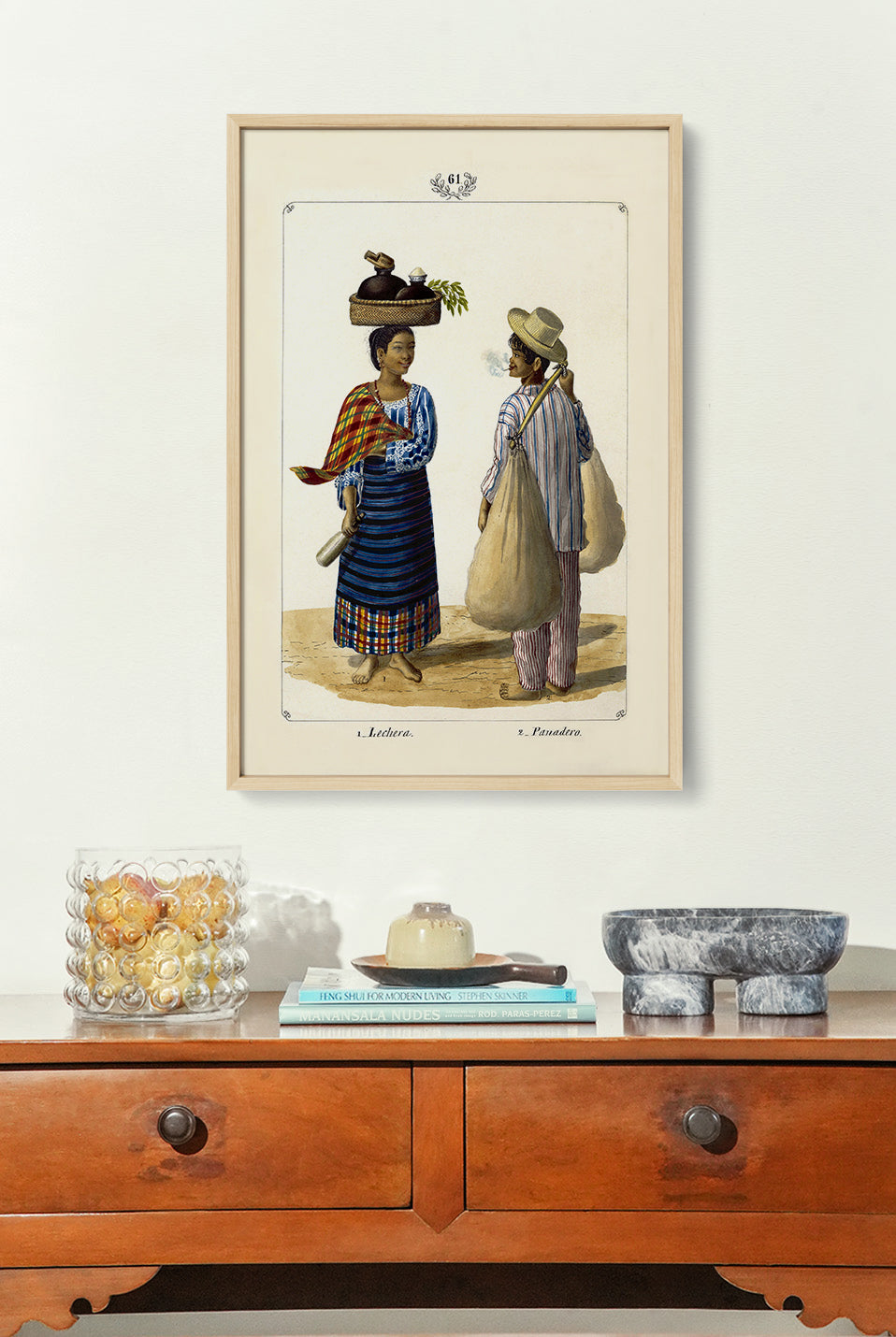 Lechera y Panadero, 1847 by José Honorato Lozano