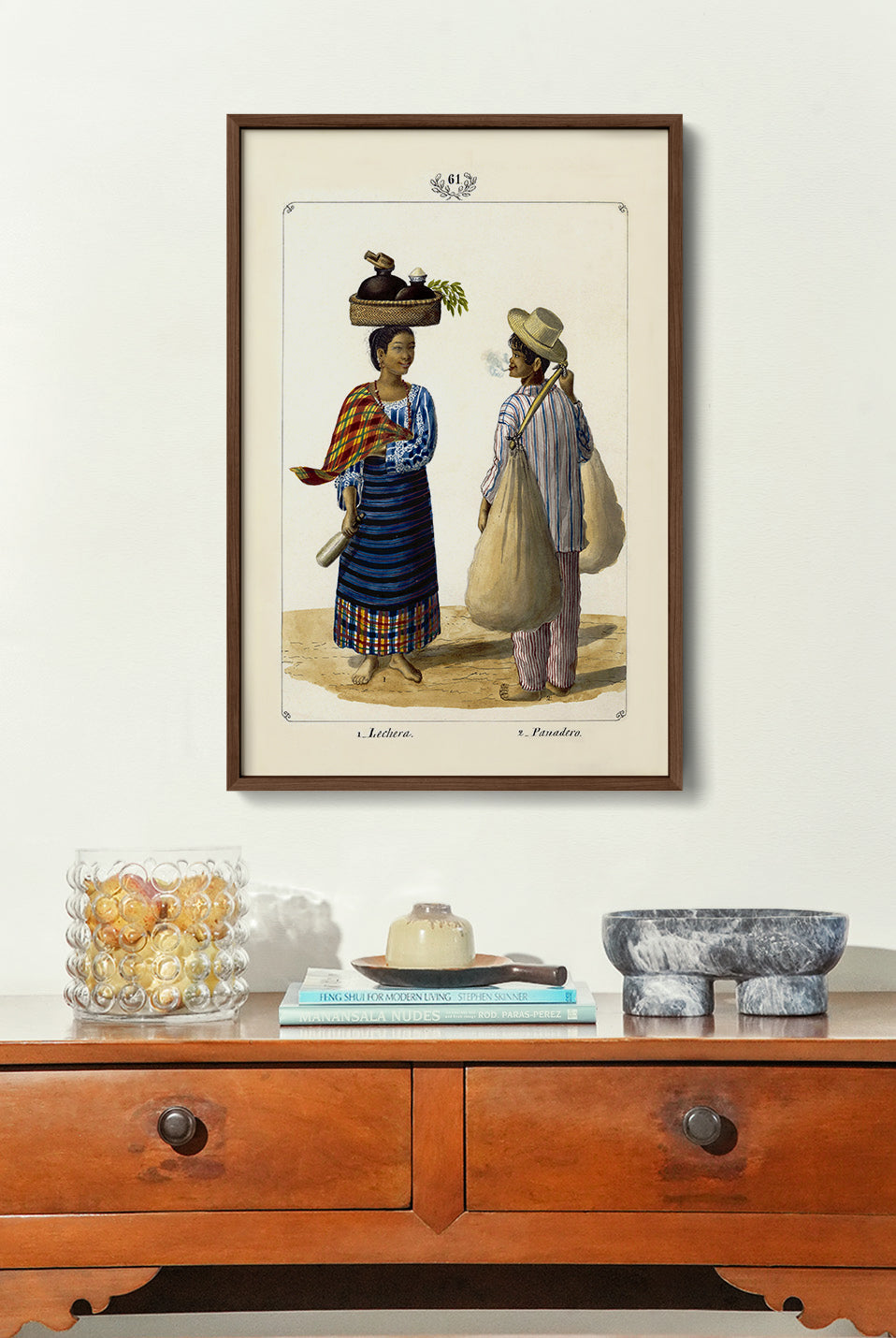 Lechera y Panadero, 1847 by José Honorato Lozano