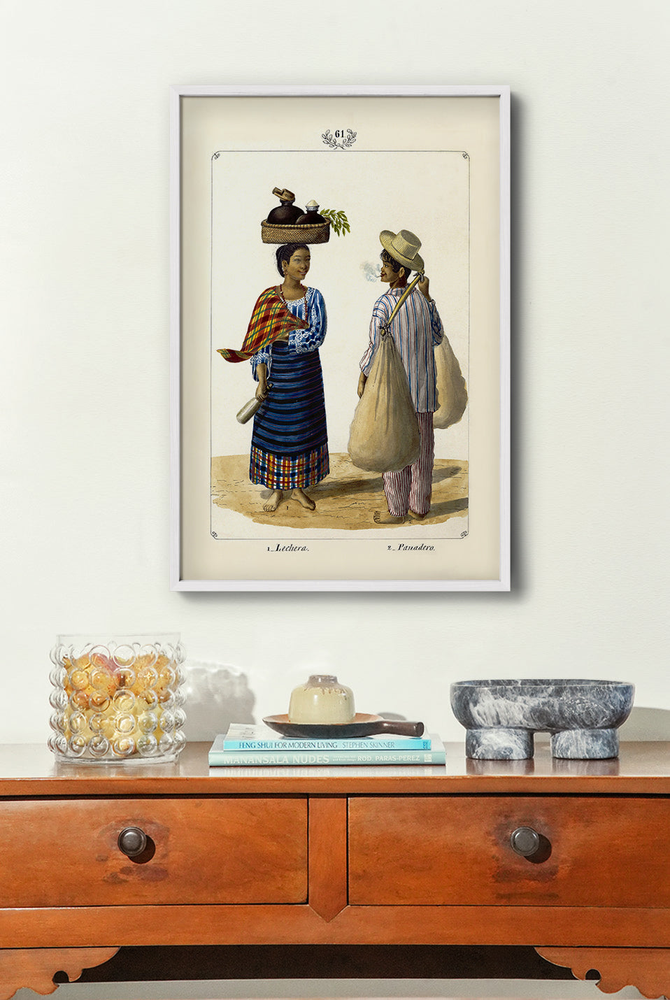 Lechera y Panadero, 1847 by José Honorato Lozano