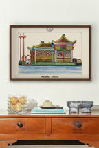 Pagoda China, 1847 by José Honorato Lozano
