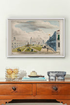Plaza Mayor de Manila, 1847 by José Honorato Lozano