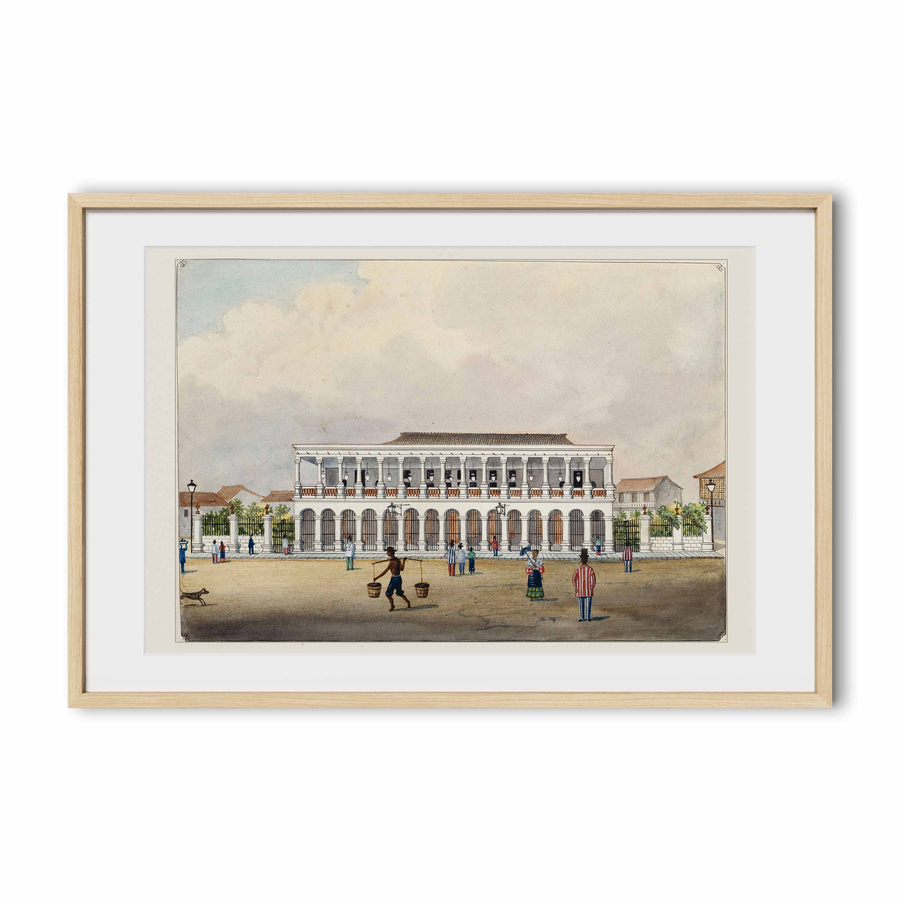 Teatro di Binondo, 1847 by José Honorato Lozano
