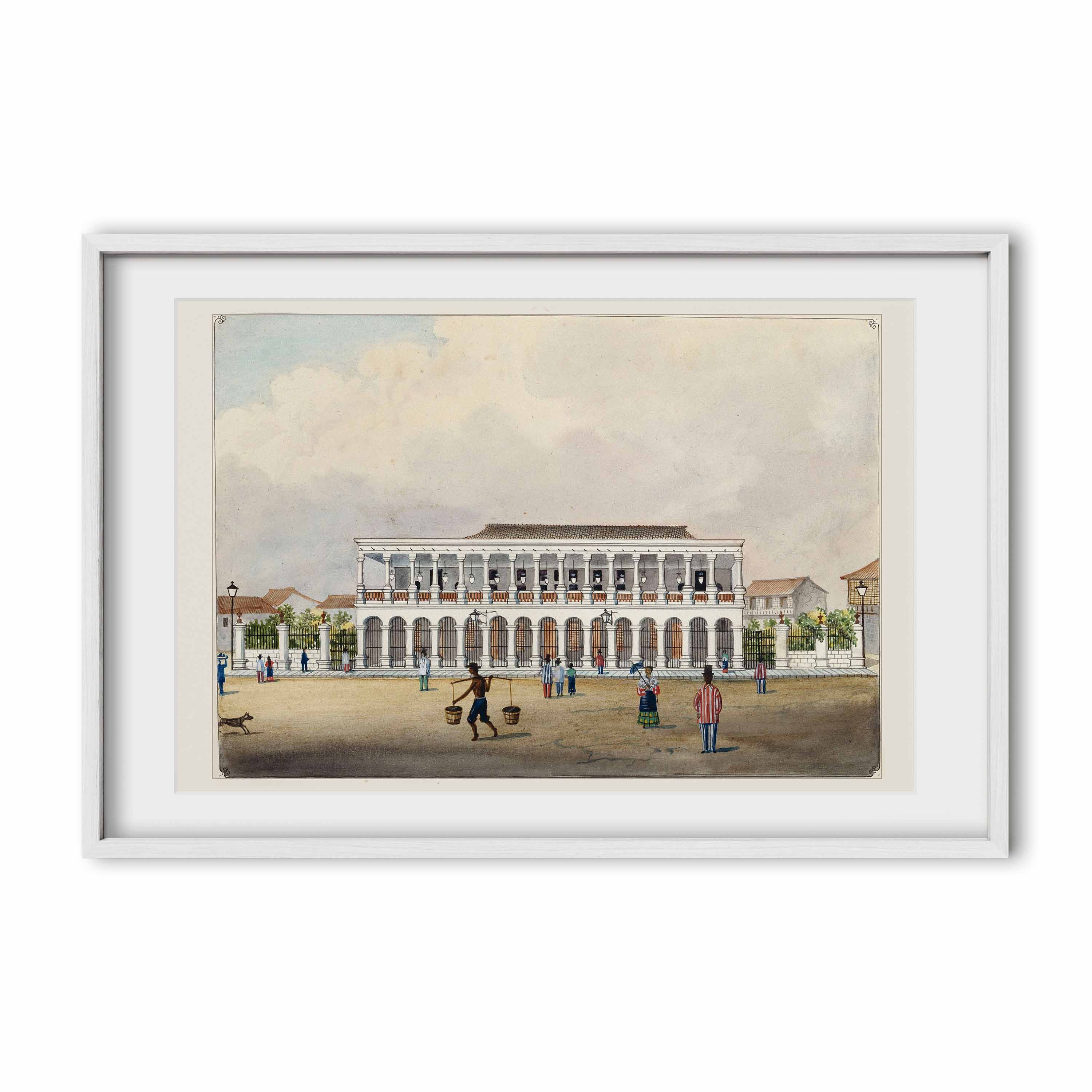 Teatro di Binondo, 1847 by José Honorato Lozano