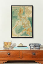 Japanese Map of the Philippines, 1944