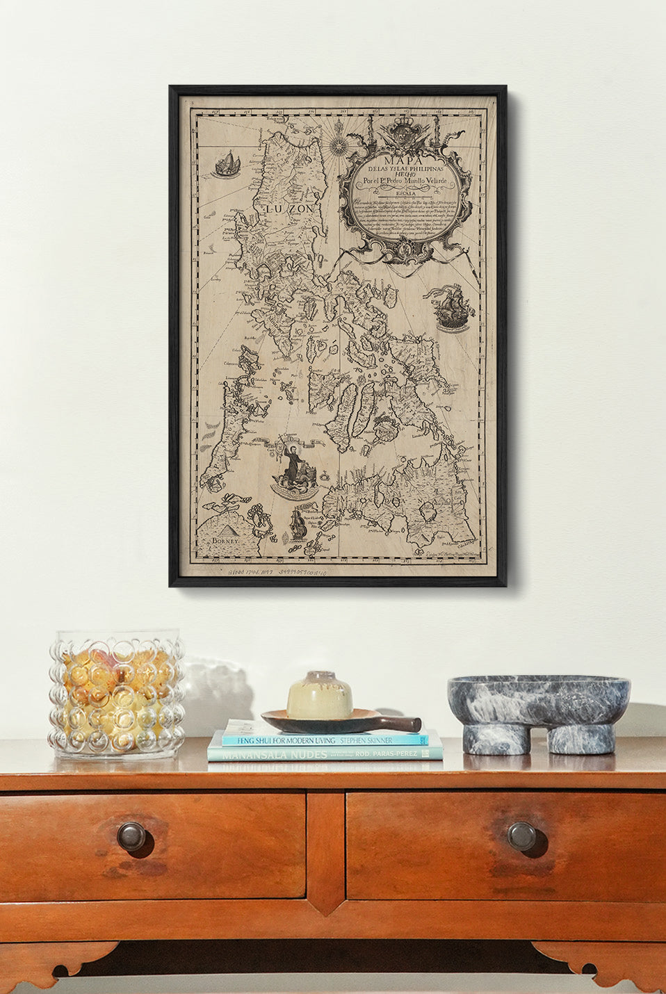Mapa de las Yslas Philipinas, 1734 by Pedro Murillo Velarde