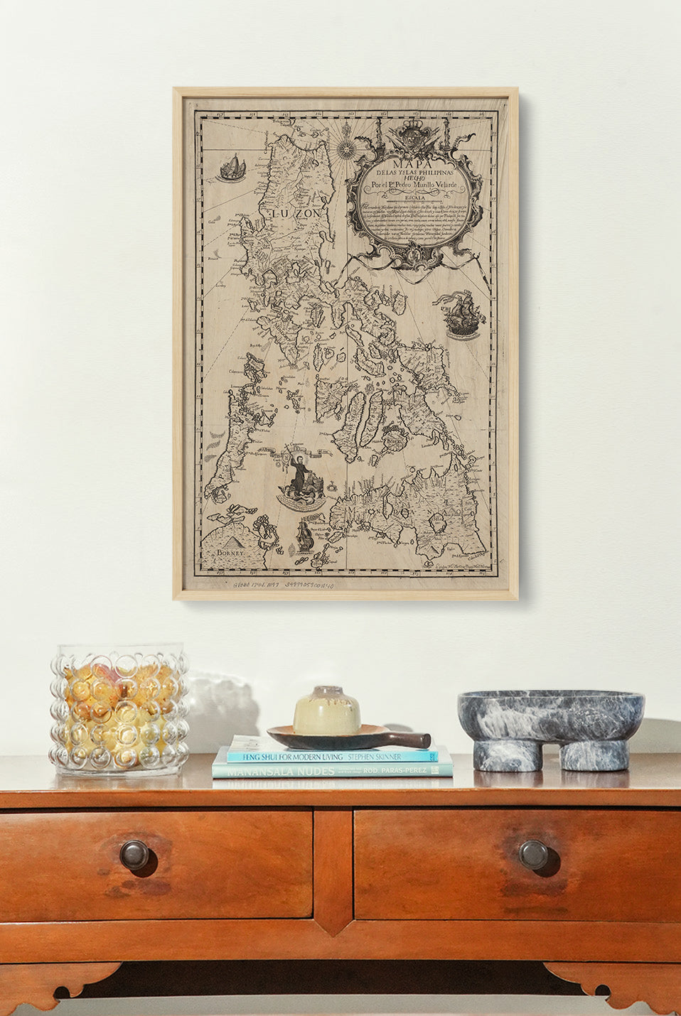 Mapa de las Yslas Philipinas, 1734 by Pedro Murillo Velarde