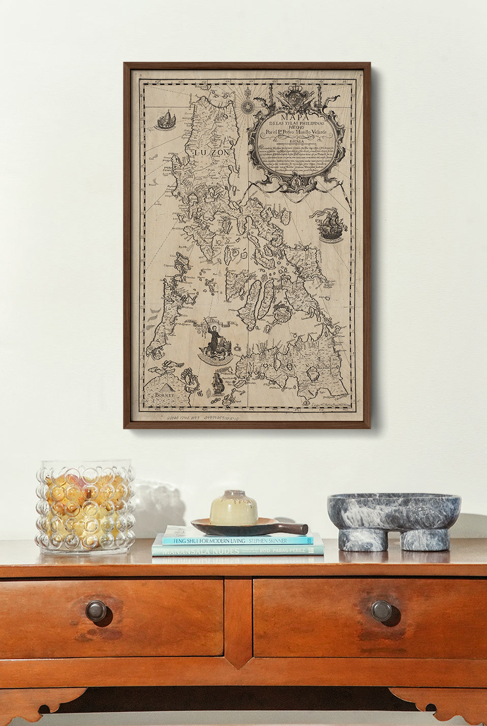 Mapa de las Yslas Philipinas, 1734 by Pedro Murillo Velarde