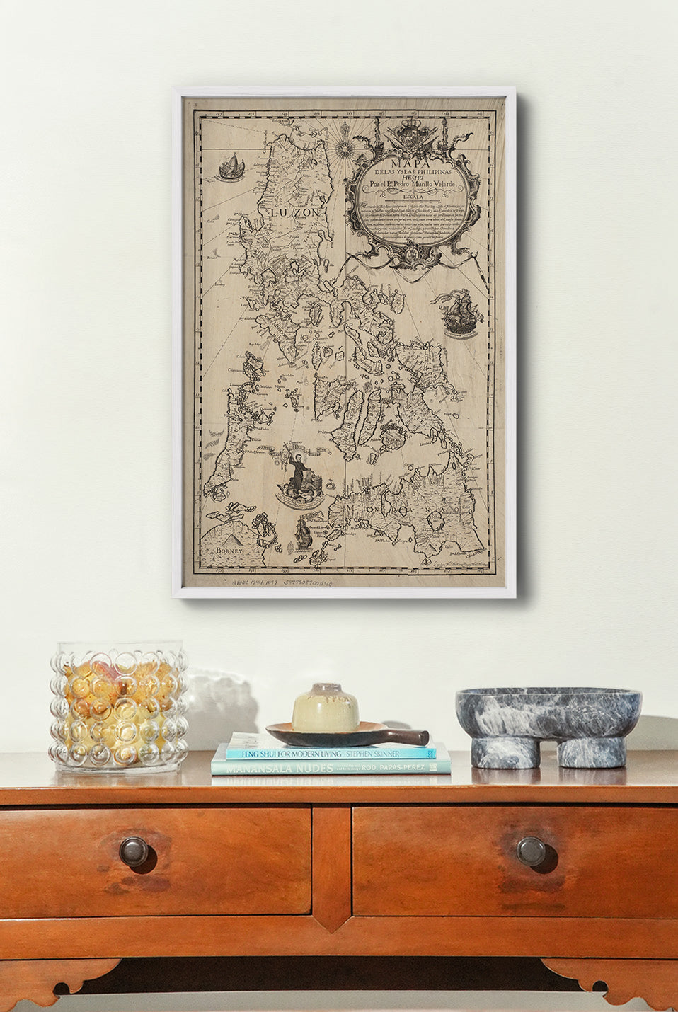 Mapa de las Yslas Philipinas, 1734 by Pedro Murillo Velarde