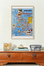 Map of the Philippine Islands, 1945