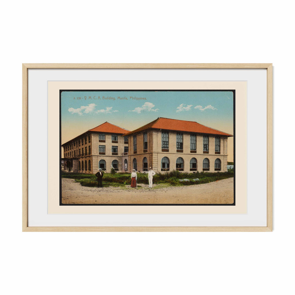 Y.M.C.A. Building, Manila - Philippine Vintage Postcard