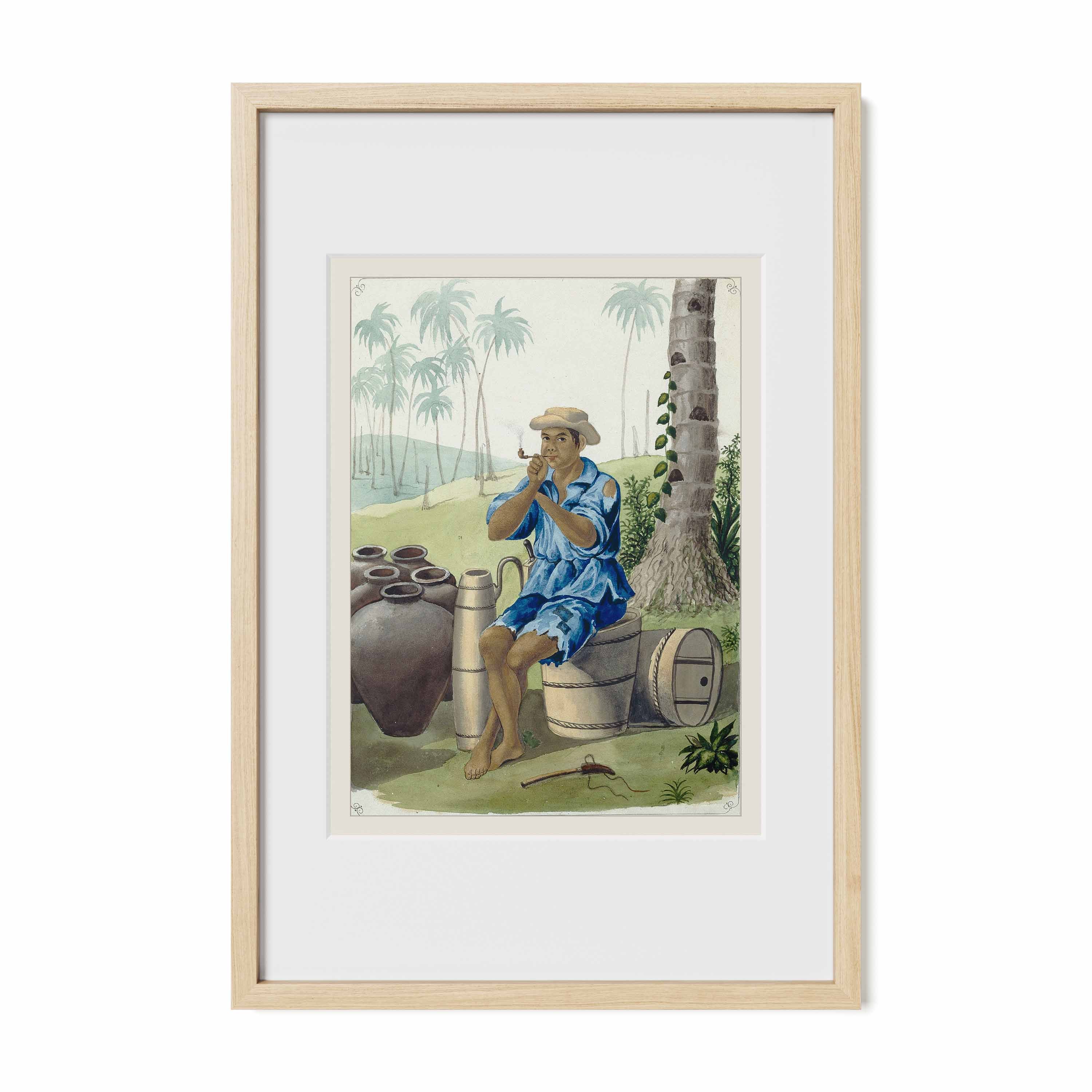 Indio Mananguetero, 1847 by José Honorato Lozano