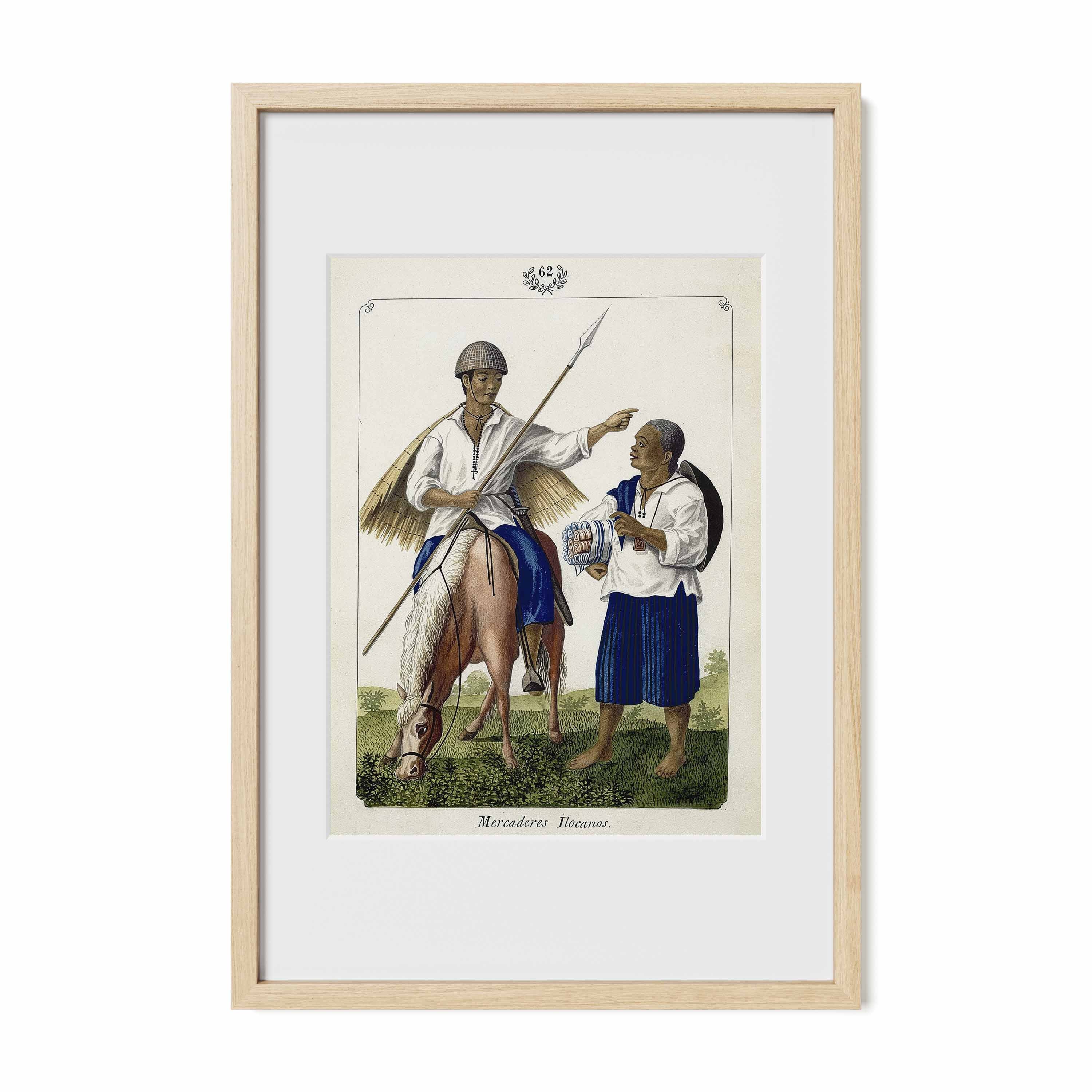 Mercaderes Ilocanos, 1847 by José Honorato Lozano