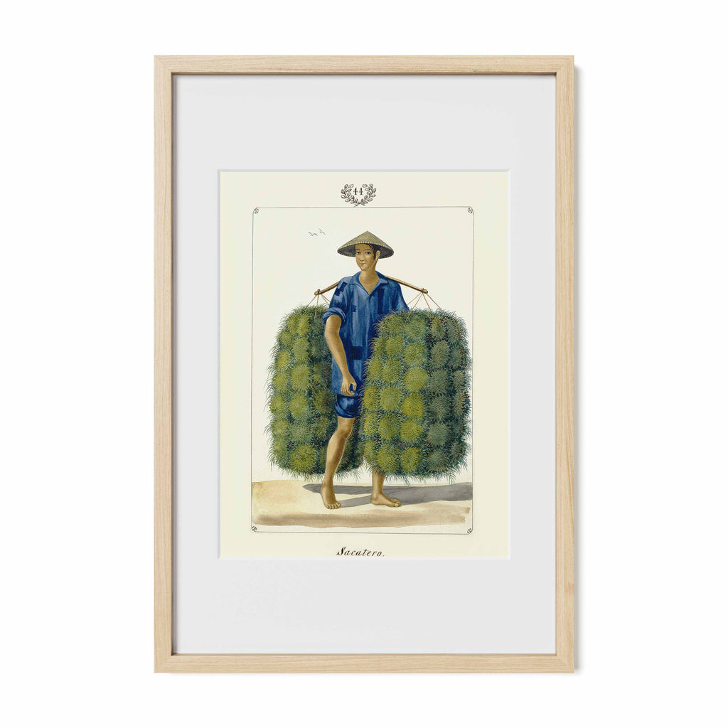 Sacatero [sic], 1847 by José Honorato Lozano